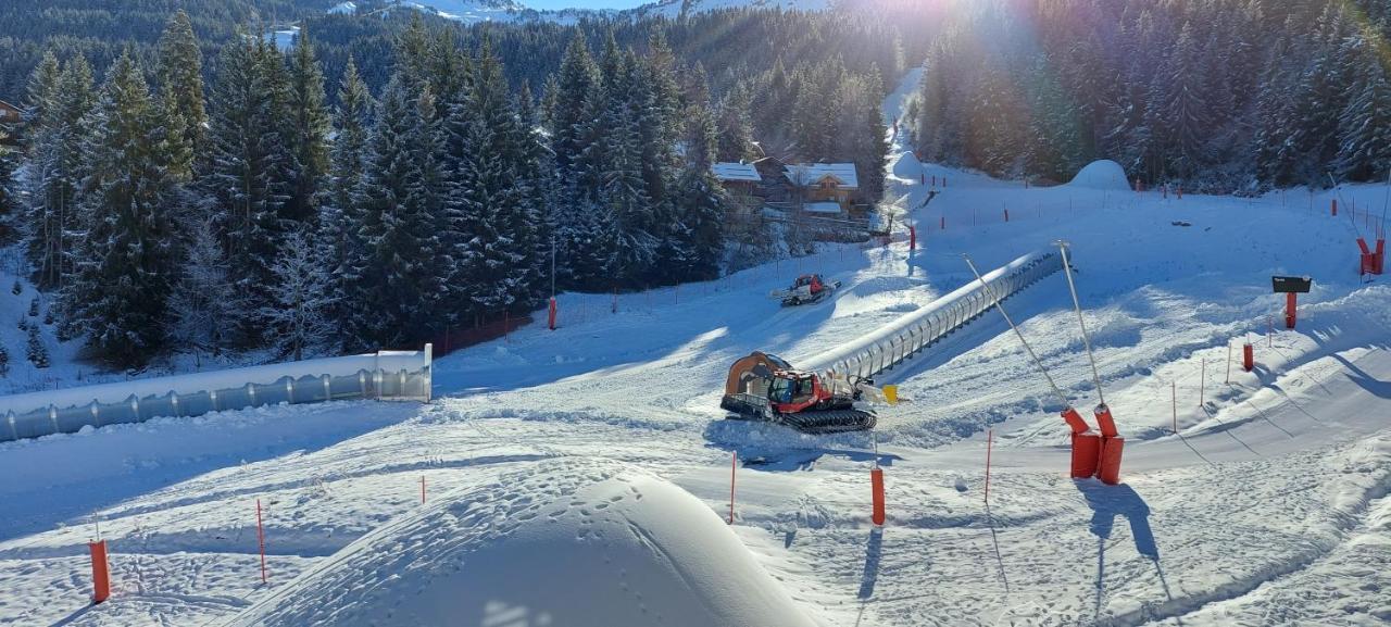 40M2 - Ski Aux Pieds - La Tania - Parking Couvert Екстериор снимка