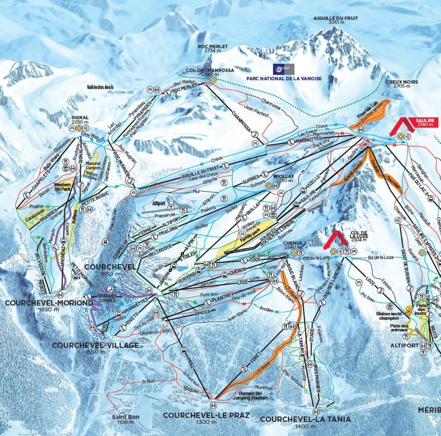 40M2 - Ski Aux Pieds - La Tania - Parking Couvert Екстериор снимка
